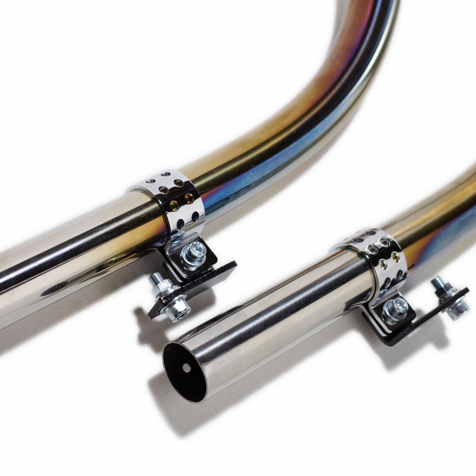 スポーツスター XL'04-'06 オールドスタイル手曲げマフラー ステンレス