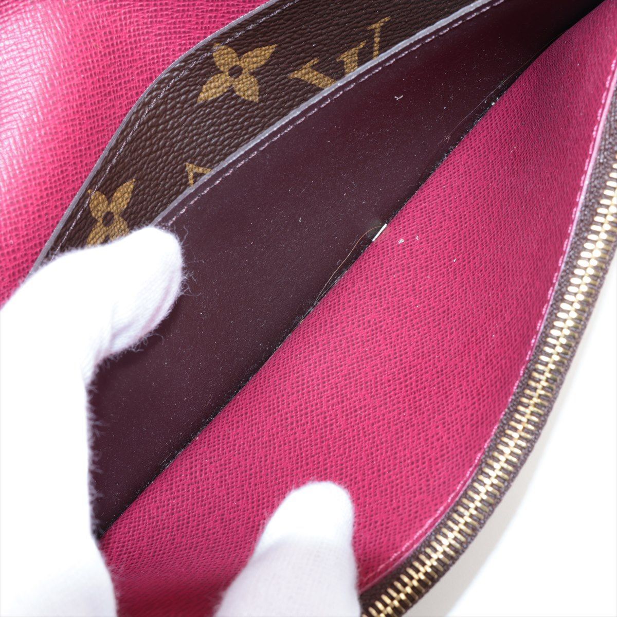 LOUIS VUITTON ルイ・ヴィトン モノグラム ポルトフォイユ・エミリー