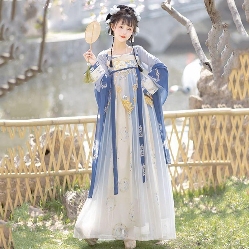 HF-172 豪華刺繍 漢服 かんふく 古風衣装 レトロ風 中華ロリータ