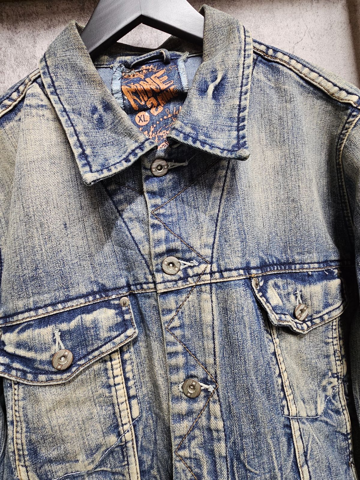 (古着)90s USA製   デニムジャケット　ジージャン US古着】90s NINE 2 NINE Denim Jacket / ナイン ツー ナイン