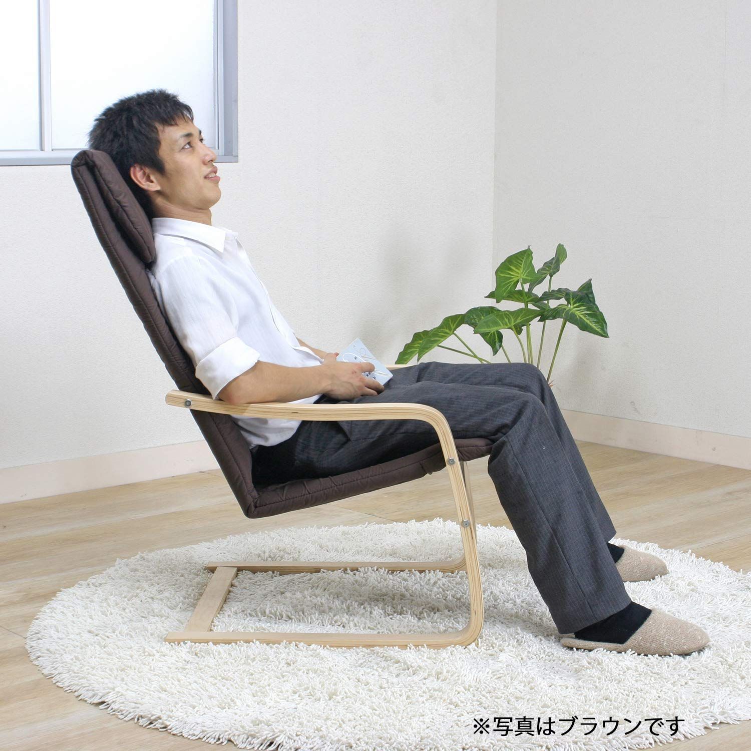 人気商品】組立商品 84057 曲木 木製 スリム アイボリー 幅59×奥行7