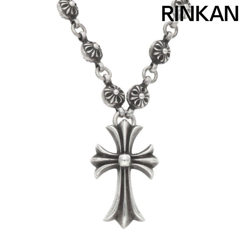 Chrome Hearts 20in 1 Crsbl Chn Ch Crs Lg Cross Ball Chain
