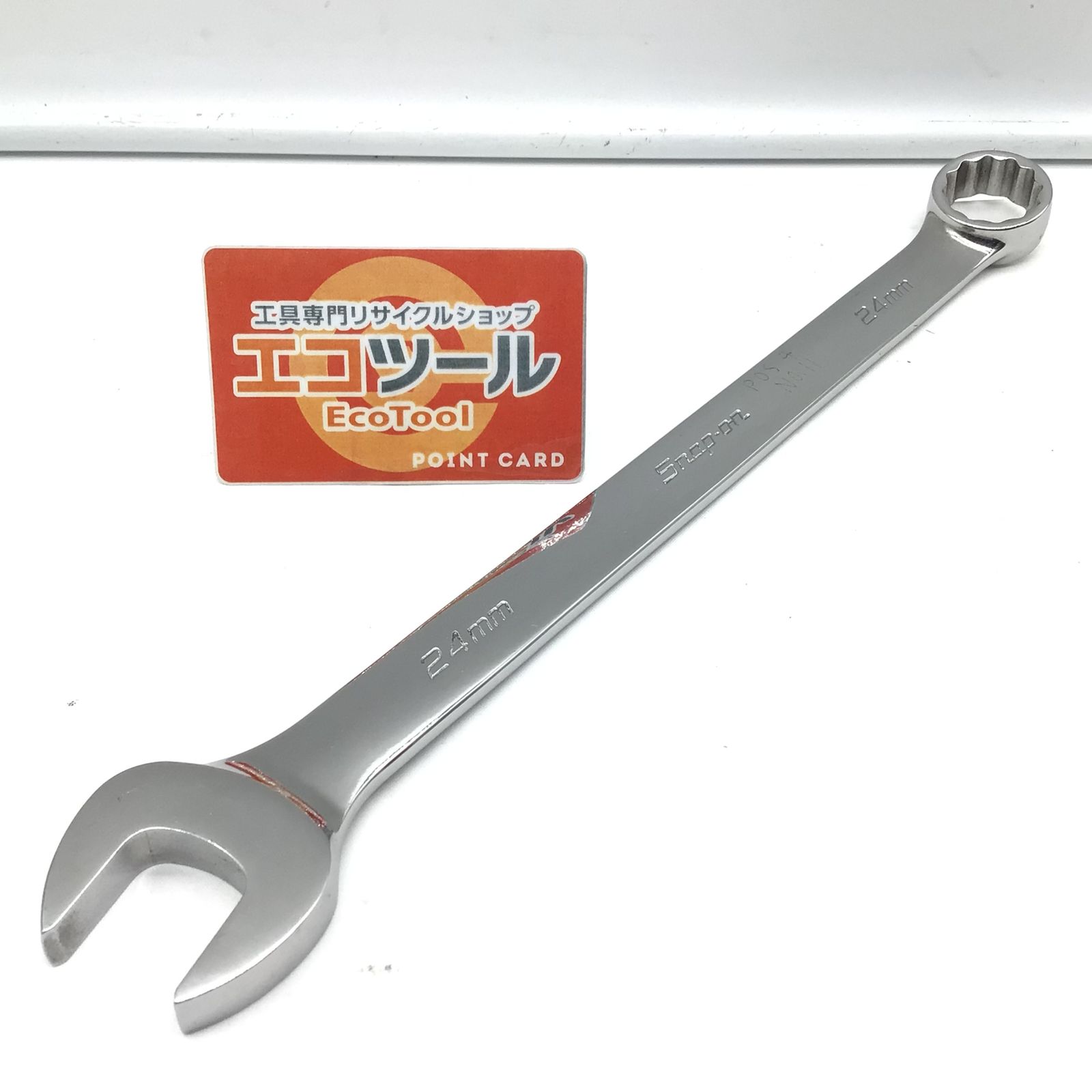 品 Snap-on スナップオン コンビネーションレンチ OEXM240B 刻印あり ITIUYYESBZYA エコツール半田店 M02