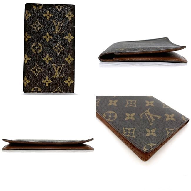 ルイ ヴィトン 手帳カバー アジェンダポッシュ ブラウン モノグラム
