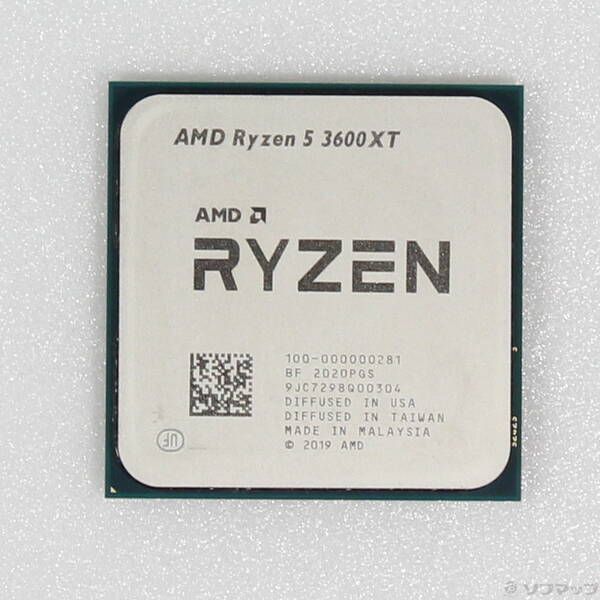 【中古】AMD Ryzen 5 3600XT 中古】AMD Ryzen 5 3600XT (3.8GHz/TC:4.5GHz) BOX AM4/6C/12T/L3 32MB