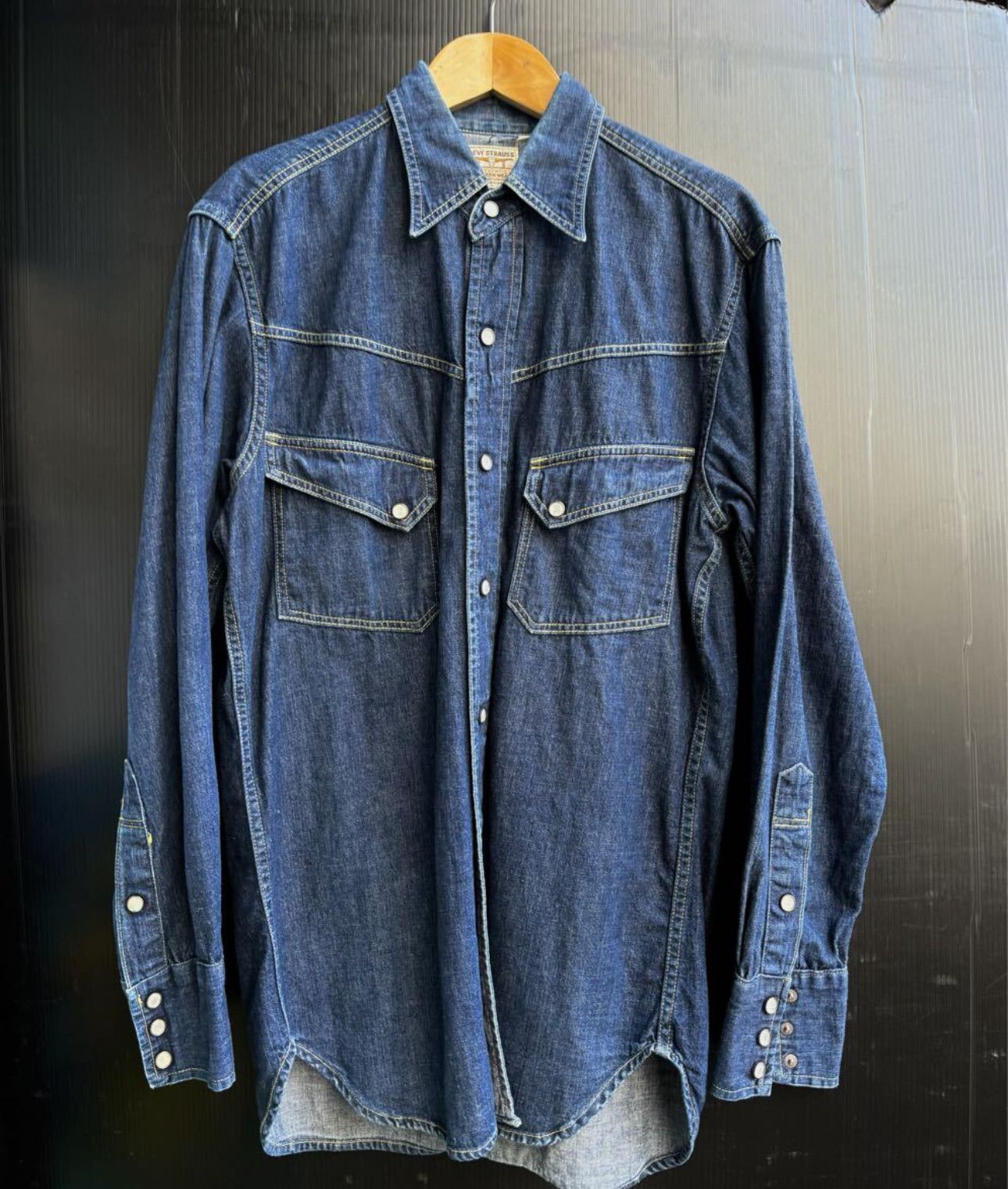 ☆【リーバイス／Levi's ／長袖シャツ CL／デニム／ウエスタンシャツ 】 Levi's LEVI'S リーバイス デニムウエスタンシャツ メンズ 長袖