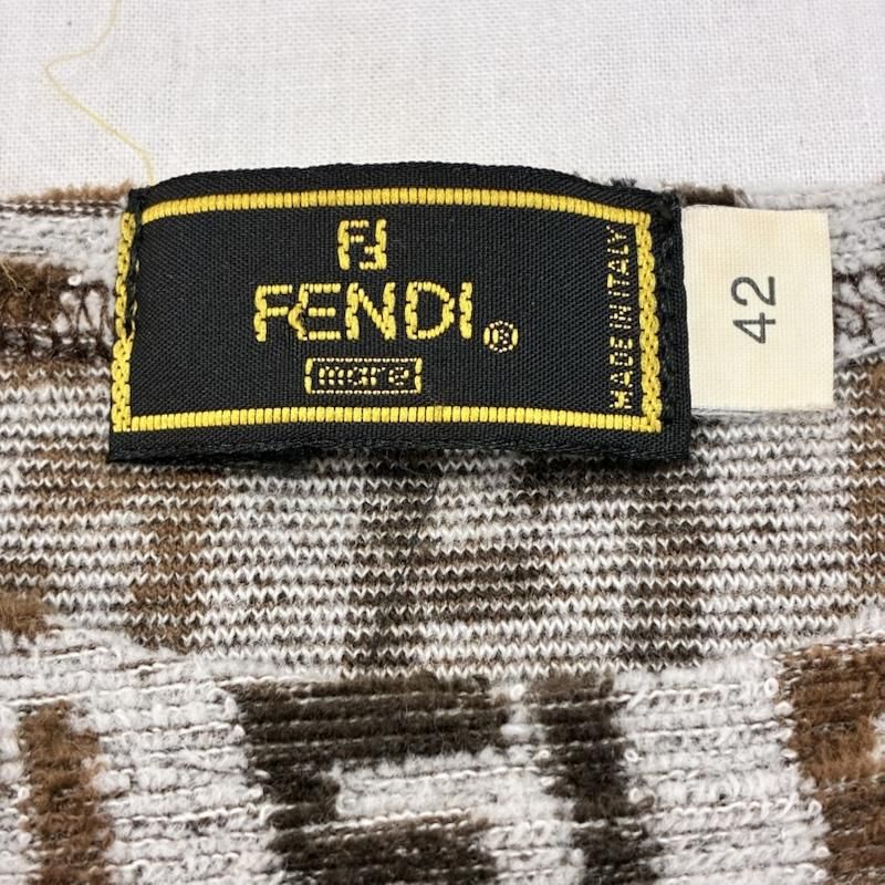 FENDI フェンディ Tシャツ 半袖 オールドフェンディ ズッカ柄 総 FENDI フェンディ Tシャツ 半袖 オールドフェンディ ズッカ柄 総