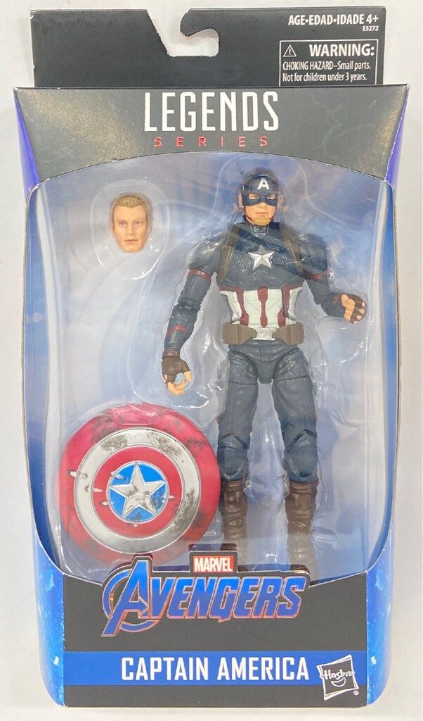  HASBRO (ACTION FIGURE) AVENGERS CAPTAIN AMERICA (ムジョルニア付) 6インチ アメコミ