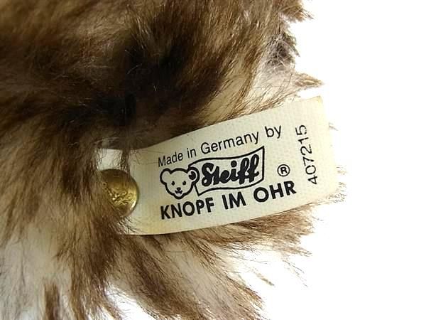 Steiff - ■極美品■ Steiff シュタイフ 407215 ハッピーアニバーサリー 1926 ウール×コットン テディベア ぬいぐるみ ブラウン系 FF7728 □極美品□ Steiff シュタイフ 407215 ハッピーアニバーサリー 1926