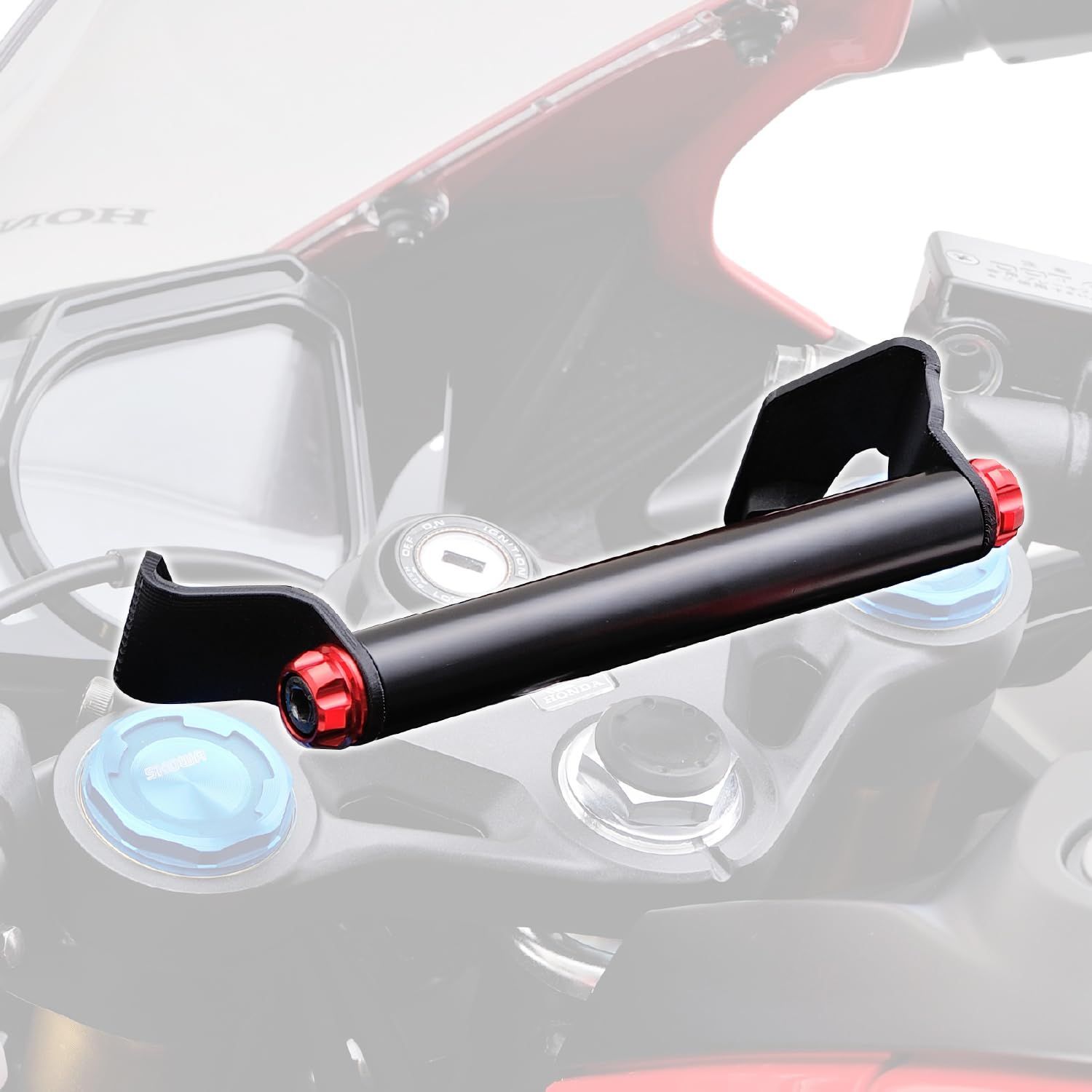 デイトナ Daytona バイク用 クランプバー CBR250RR 17-23 マルチバーホルダー レッド 17866