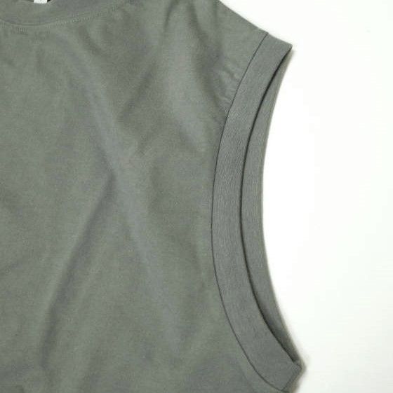 新品 HYKE ハイク 22SS 日本製 SLEEVELESS TEE/BIG FIT スリーブレス