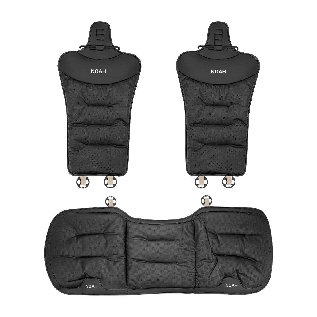 ノア 車 シート クッション 厚型 NOAH ロゴ付き カーシート カバー セット ノア X G S-G 80 90系 クッション 溢れ 車用 シートク