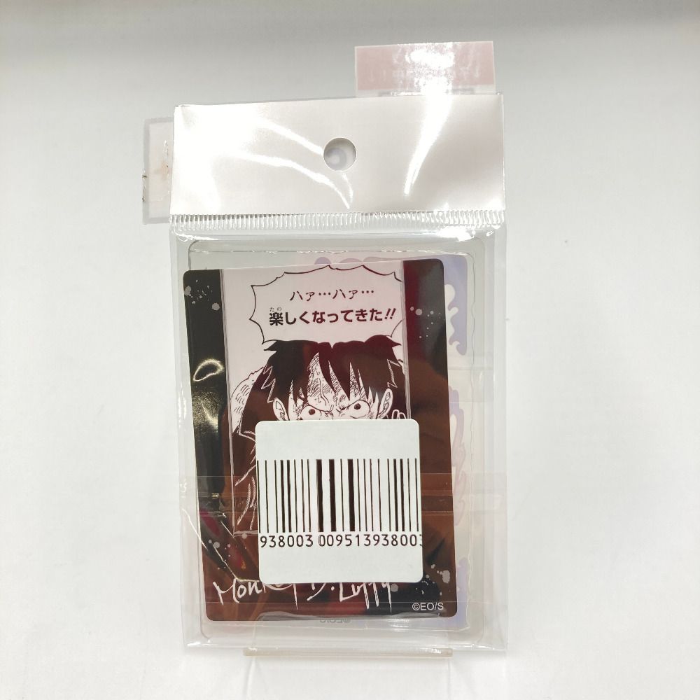 モンキー・D・ルフィ 「ワンピース キャラカードコレクション カードケース付き 第1弾」 ジャンプ春コレ!フェア2025グッズ キャラクターグッズ 未開封品 モンキー・D・ルフィ 「ワンピース キャラカードコレクション