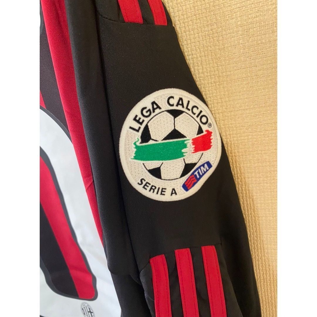 09-10ACミラン Ac Milan 80番 RONALDINHO 長袖ユニフォーム 09-10ACミラン Ac Milan 80番 RONALDINHO 長袖ユニフォーム