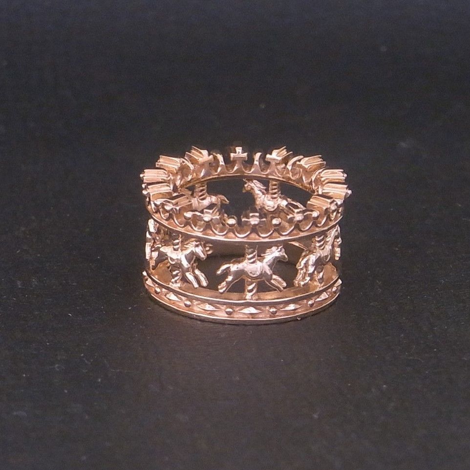 美品　3号　ジャスティンデイビス　ロイヤルカルーセル　リング　SRJ2014 ROYAL CAROUSEL リング/KIDS | ジャスティン デイビス（JUSTIN DAVIS