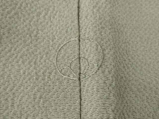 平和屋着物○訪問着 刺繍 梅 松葉 楓 吹き寄せ文 金糸 鬼しぼ縮緬 正絹