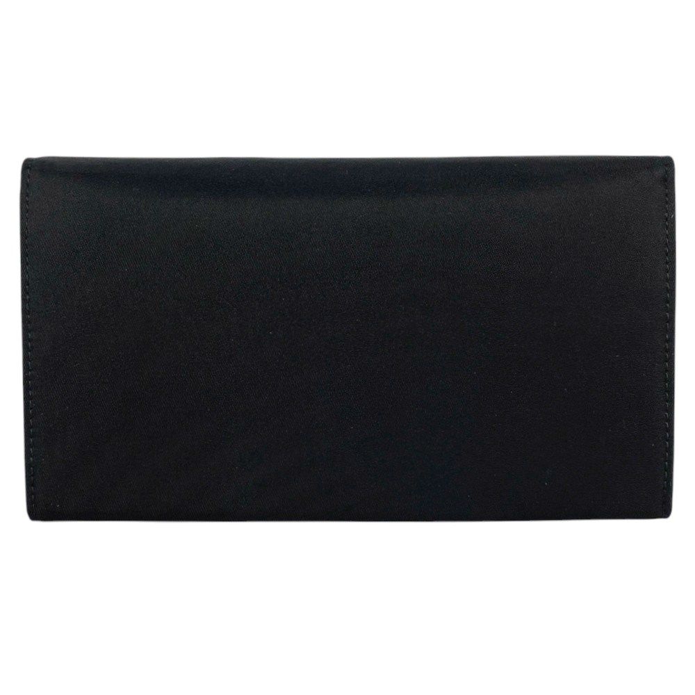 ◆SALE◆　■美品■　プラダ 長財布 テスート ナイロン サフィアーノ レザー ブラック NERO M608 箱 【288623】4 ◇SALE◇ □美品□ プラダ 長財布 テスート ナイロン サフィアーノ