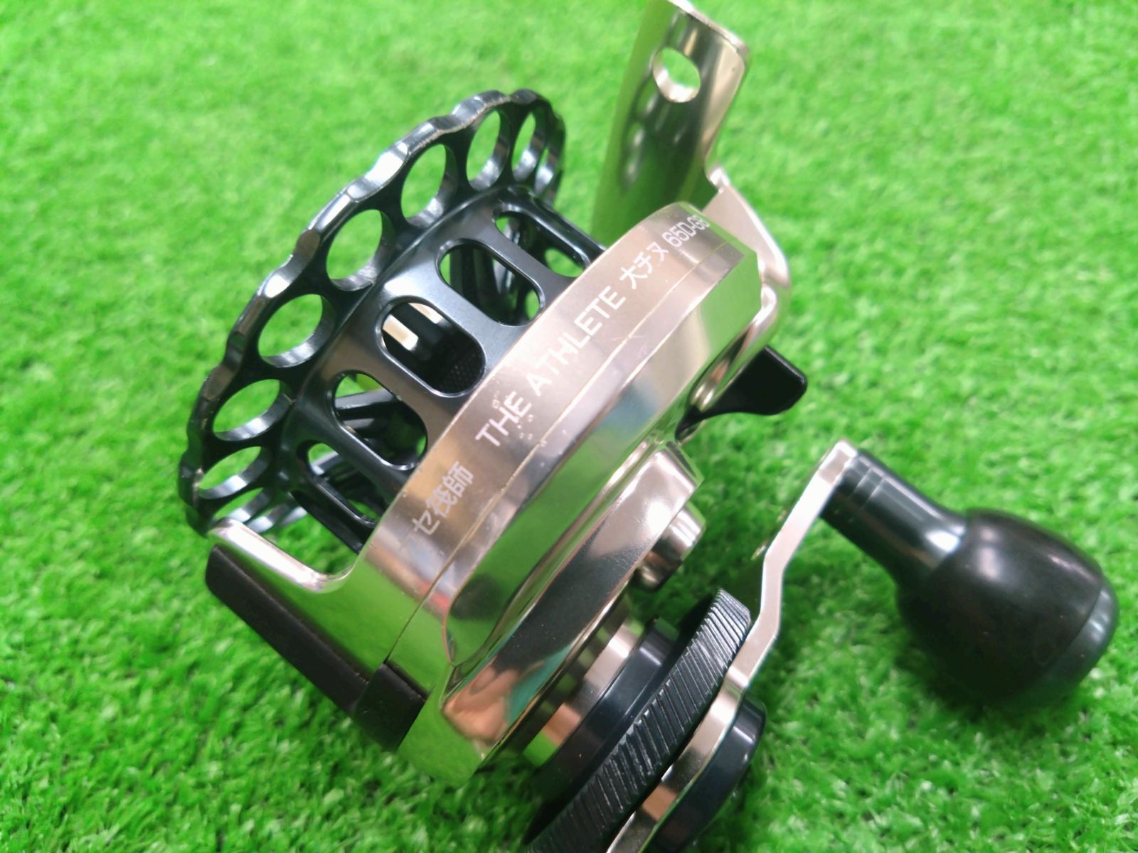  堺南 カセ筏師 THEアスリート 大チヌ 65 D GB 黒鯛工房 スピニングリール 多機能ナイフ チヌ 石鯛リール リール