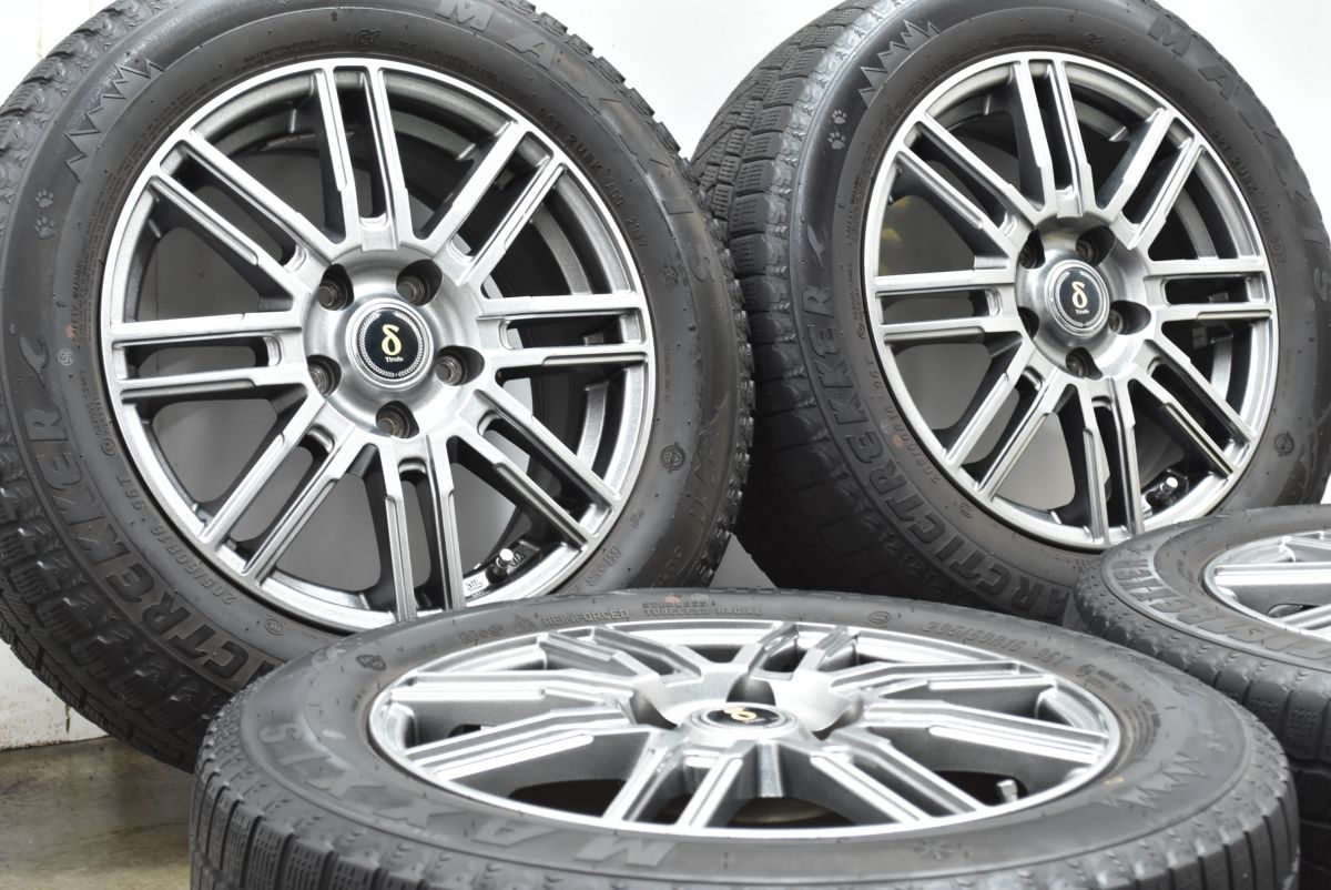 ホイールのみ販売 Tirado 16in 6.5J 53 PCD114.3 マキシス 205 60R16 ノア ヴォクシー ステップワゴン アクセラ プレマシー