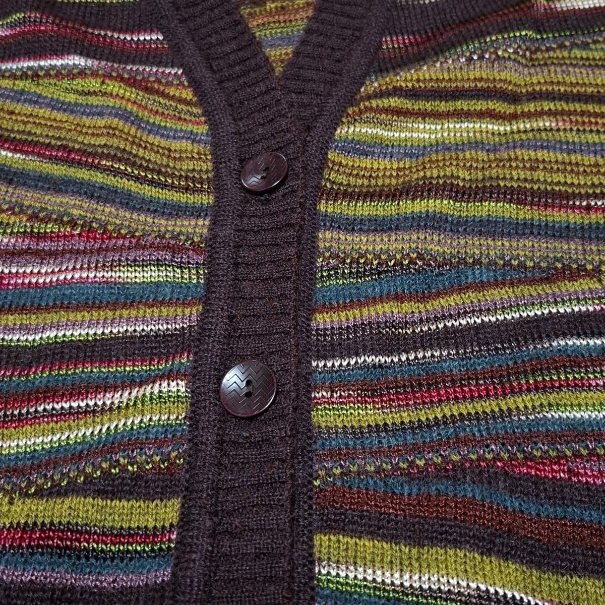 MISSONI(ミッソーニ) カーディガン サイズ42 M レディース美品  