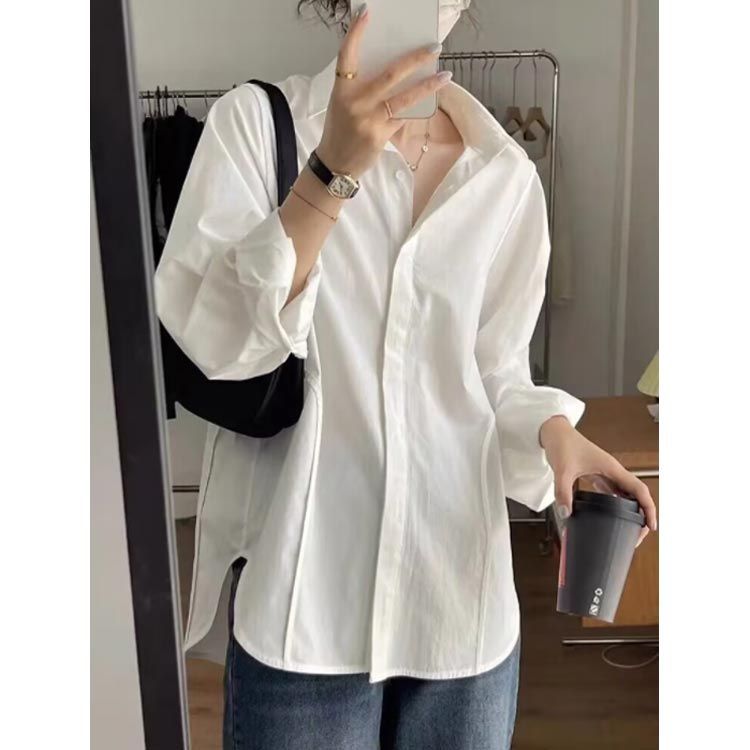 ビッグシルエットシャツ レディース シャツ オーバーシャツ