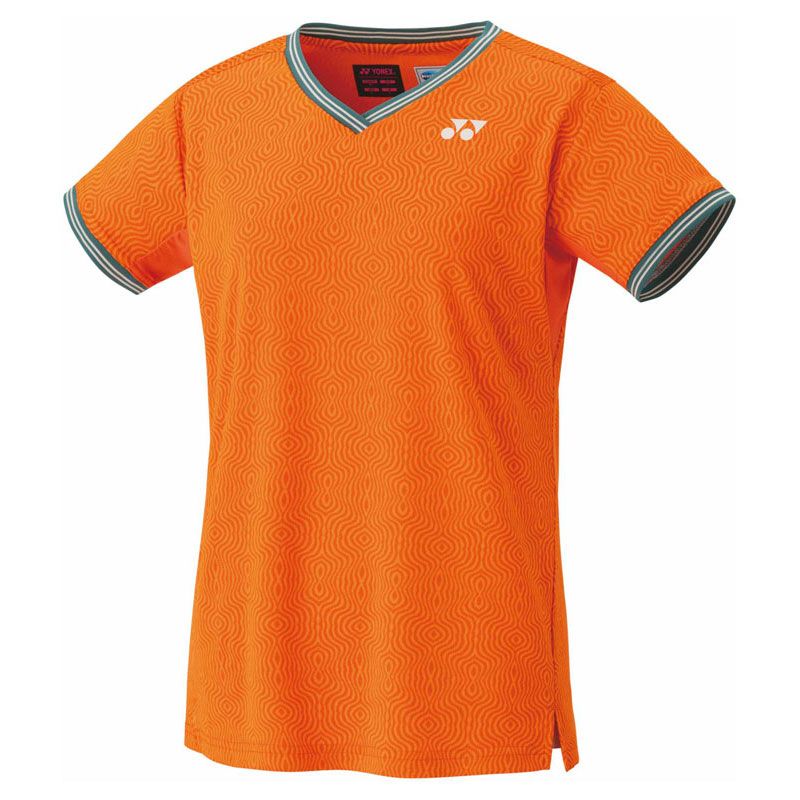 ヨネックス YONEX ウィメンズゲームシャツ テニス・バドミントン アパレル(レディース) 20758-160、(160)Bオレンジ