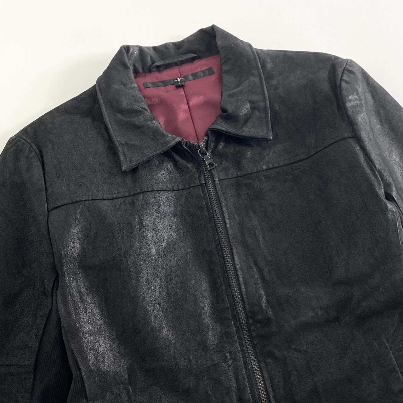 68g26 NO ID ノーアイディー ジャケット サイドリブ ダブルジップ