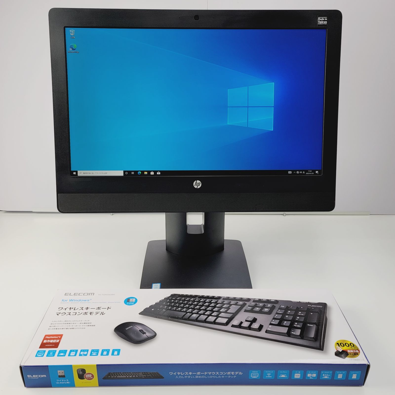 液晶一体型パソコンHP ProOne 600G3 第7世代 i3 SSD 256 - メルカリ