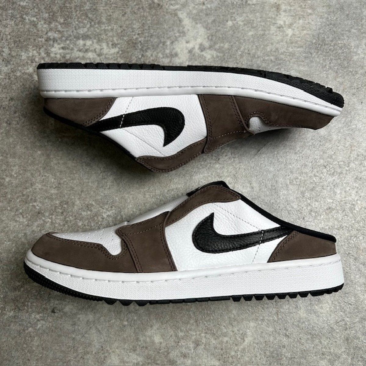 NIKE ナイキ GOLF AIR JORDAN エアジョーダン MULE 26.5 cm FJ 1214-200 サンダル スニーカー ブラウン ホワイト