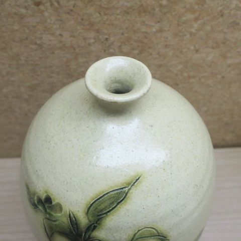 美濃焼 伝統工芸士 真山窯 伊藤真司 作 三島手 飾り壺 - メルカリ