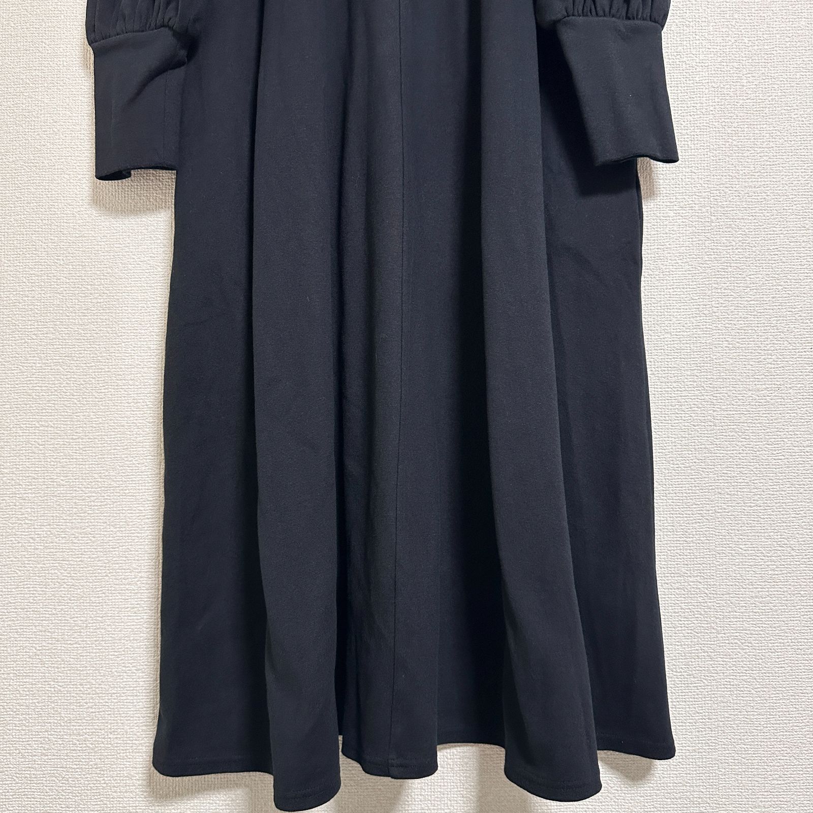 foufou ヘンリーネックボリュームスリーブワンピース ≪通常販売≫henley neck volume sleeve one piece（ヘンリーネック