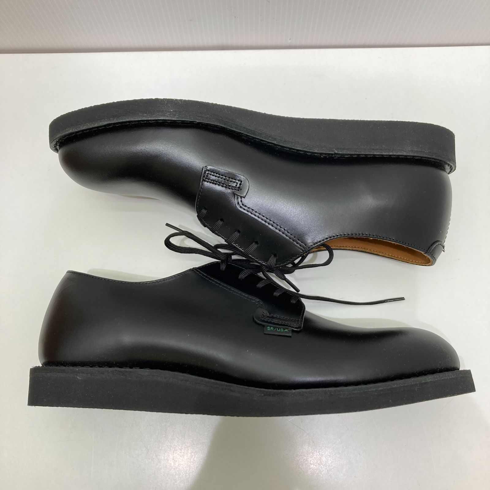 RED WING POSTMAN OXFORD 101 27.0cm US9D 黒 ブラック ポストマン オックスフォード レッドウィングシューズ