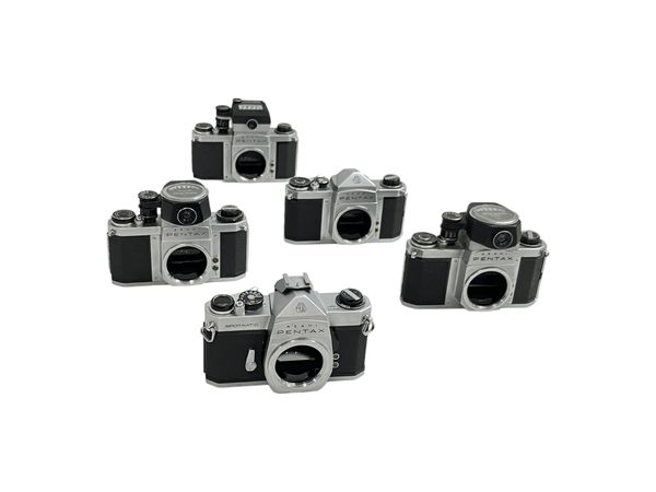 【動作保証】PENTAX S2 S3×2 SV SP フィルム一眼レフカメラ メーター付×3 ボディ 5台セット ジャンク N8726192