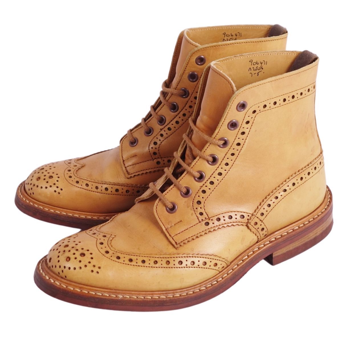 トリッカーズ Trickers ブーツ カントリーブーツ メダリオン