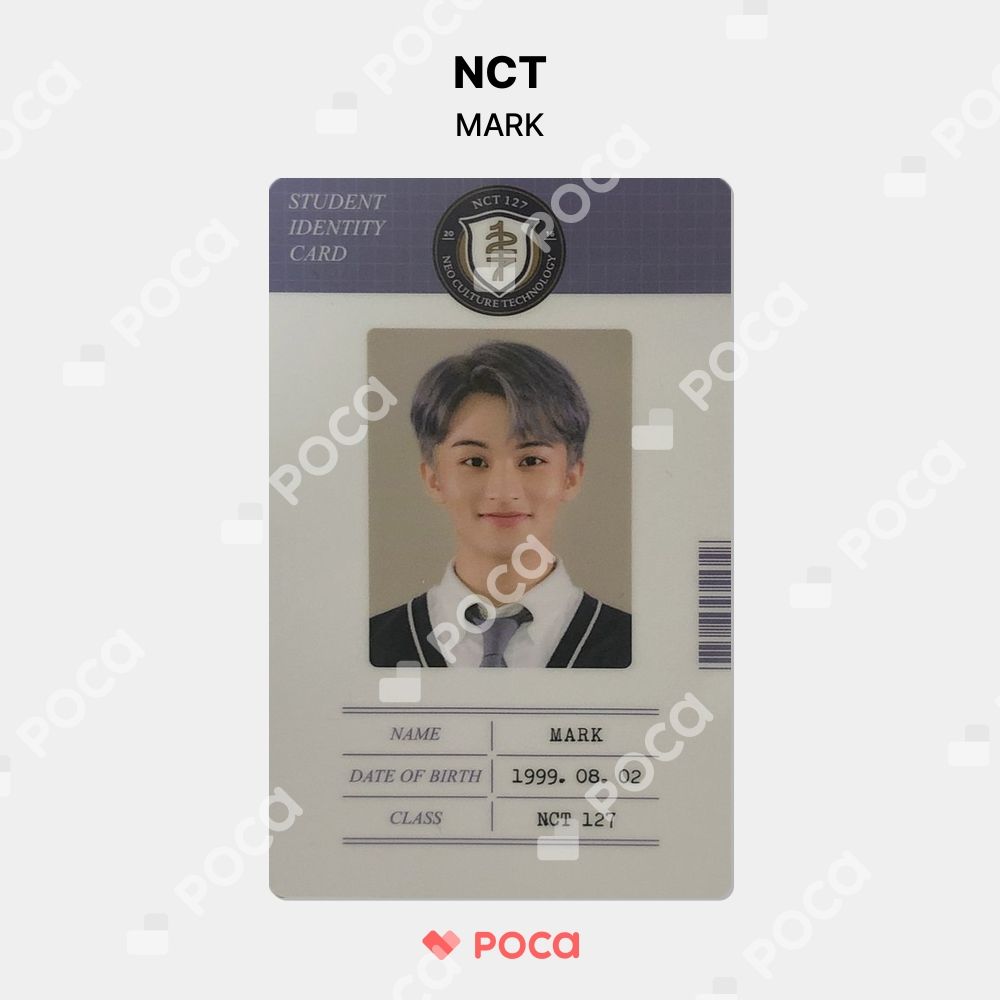 nct nct127 マーク kocca コッカ トレカ NCT マーク トレカ 2021 NCT 127 BACK TO SCHOOL KIT 公式