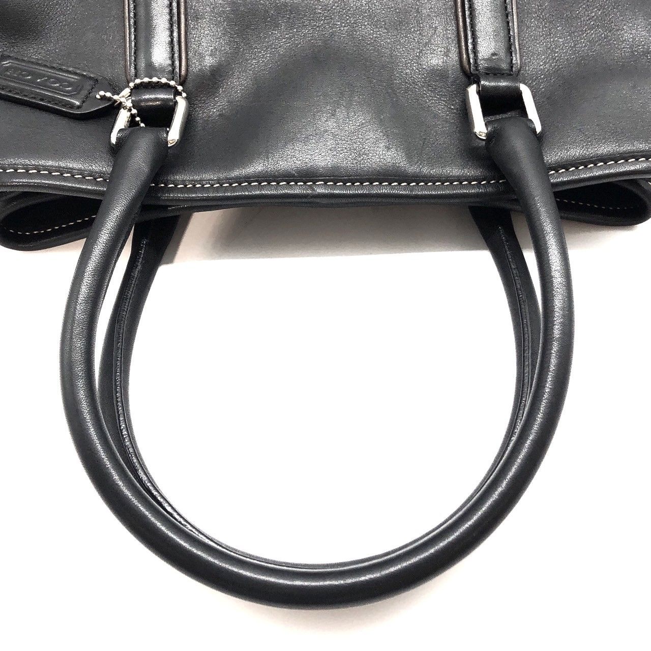 ☆COACH オールドコーチ ハンドバッグ 7586 レザー ブラック