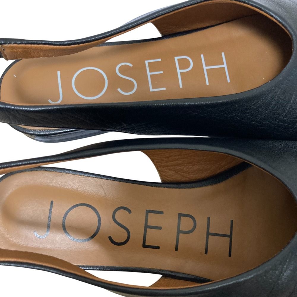 【極美品】JOSEPH ジョゼフ 23.5 パイソンレザーフラットパンプス アルネ セヴン トゥエルヴ サーティ ALUNE SEVEN TWELVE THIRTY