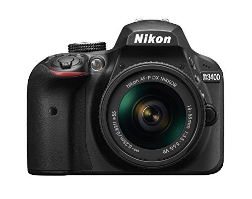 Nikon デジタル一眼レフカメラ D3400 AF-P 18-55 VR レンズキット ブラック D3400LKBKmp
