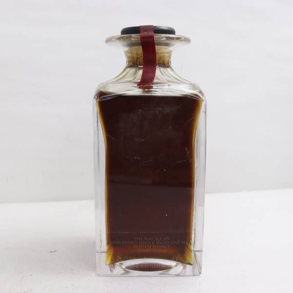 The MACALLAN（マッカラン）25年 クリスタル デキャンタ 1965 43