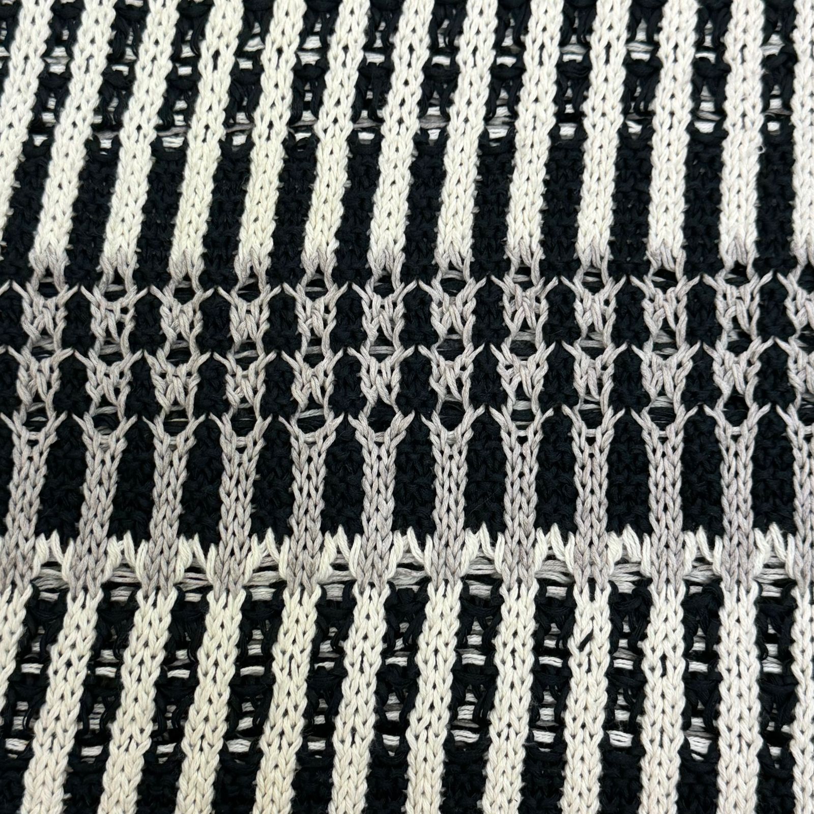 定価26400円 BATONER 23SS MIX YARN CREW NECK VEST ミックスヤーン 