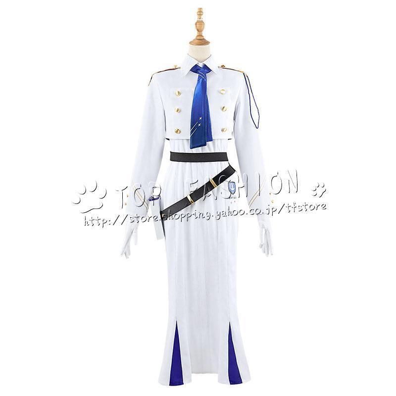 ブルーアーカイブ-Blue Archive- 連邦生徒会 扇喜 アオイ コスプレ 衣装 ウィッグ 靴 道具??