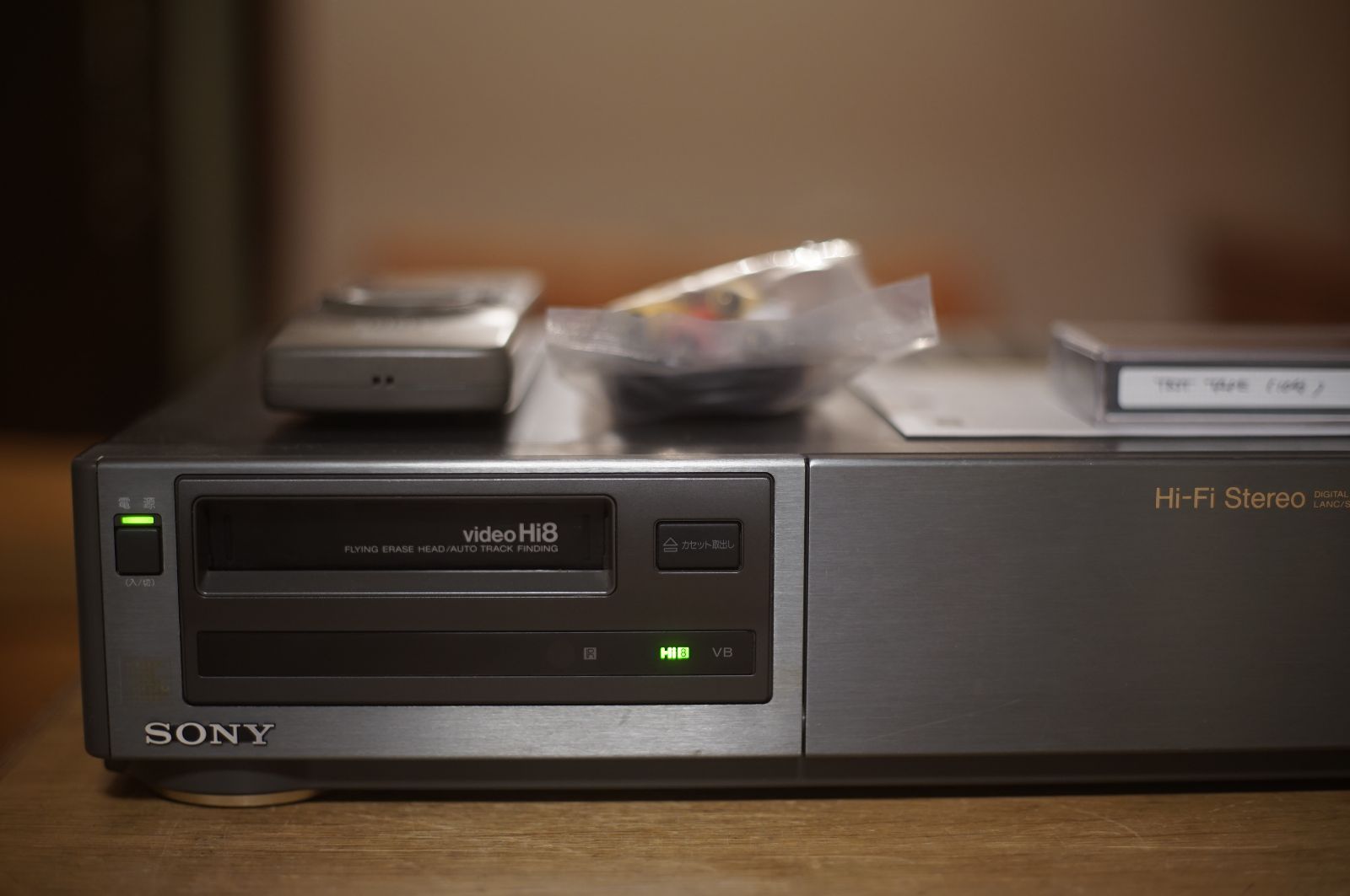 動作保証あり SONY EV-S1500 HI8 8ミリビデオデッキ - メルカリ