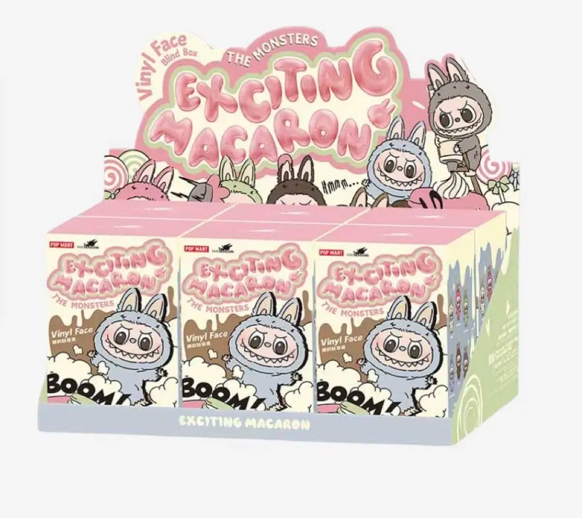★本日のみ値下げ　正規品ラブブ マカロン ブルー LABUBU Labubu(ラブブ） マカロン フルセット - メルカリ