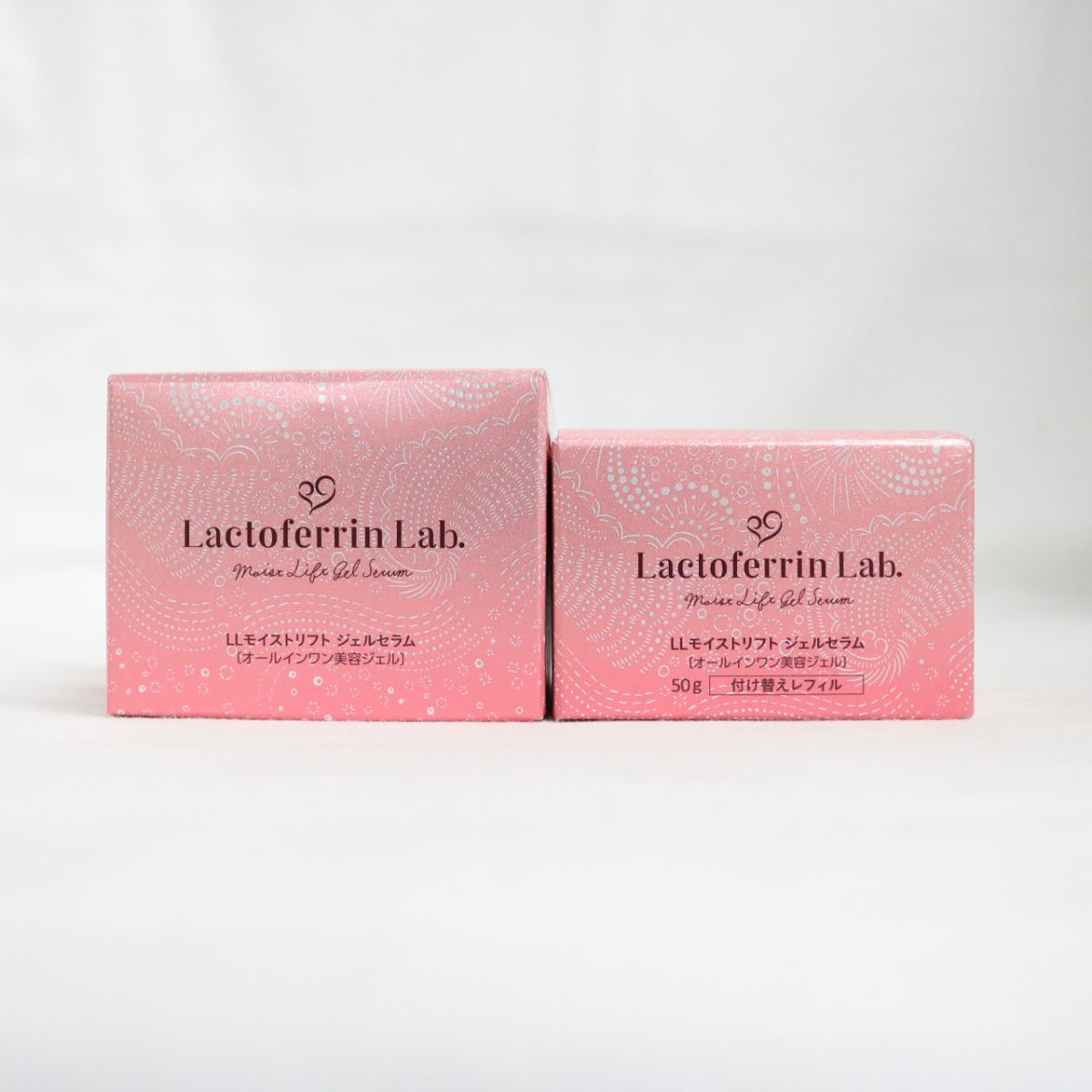 LLモイストリフトジェルセラム 本体 レフィル 50g 鈍 セット