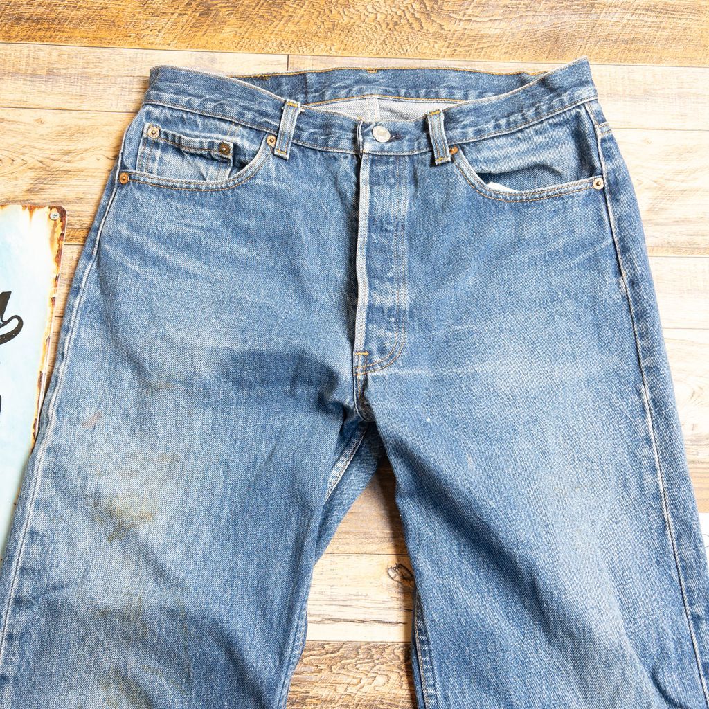 Levi's 501】リーバイス USA製 デニムパンツ W34 L36 90s ボタンフライ