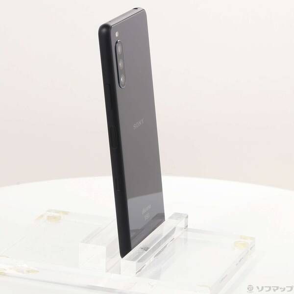 中古品〕 Xperia 10 III 128GB ブラック SO-52B docomoロック解除SIM