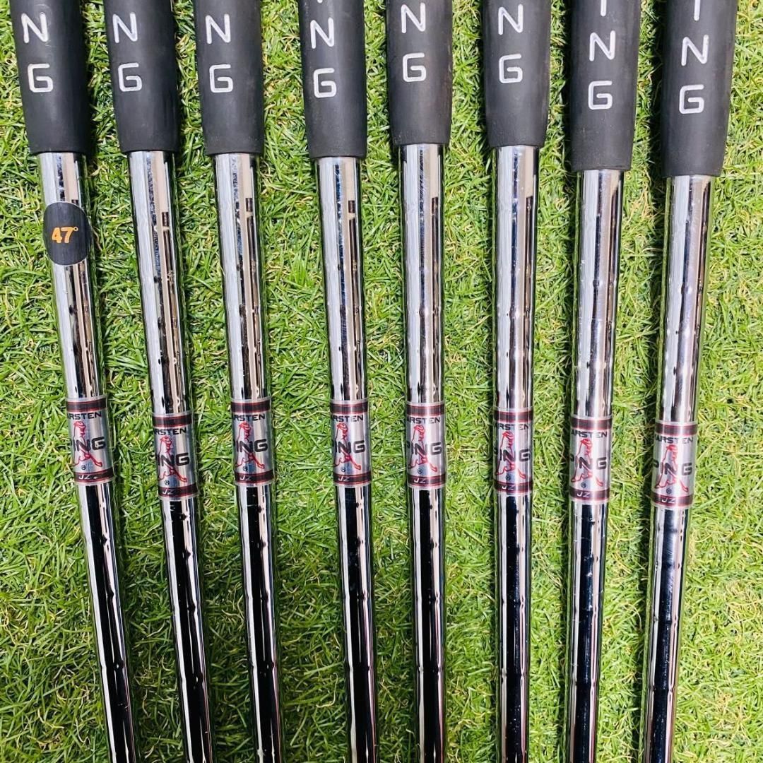 激レア】ピン ISI・K メンズアイアンセット 8本 スチール