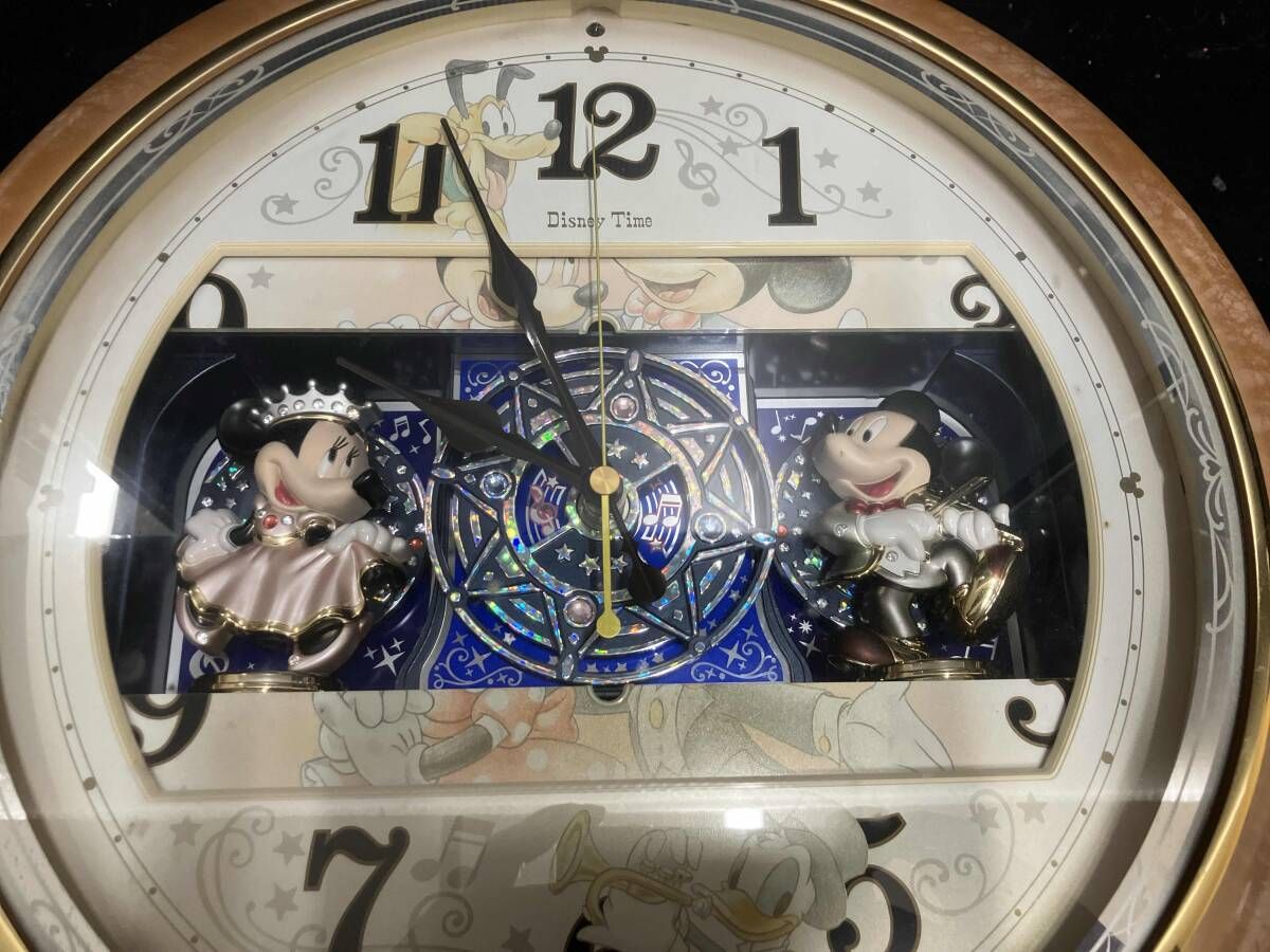壁掛け時計 Seiko ディズニータイム 掛け時計 ディズニー からくり時計