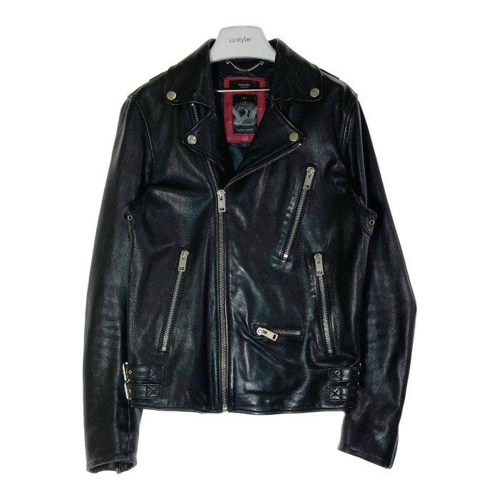 ★DIESEL TIMLESS★ ブラック ダブルライダースジャケット S DIESEL ディーゼル TIMELESS SUPERIOR ダブル ライダース