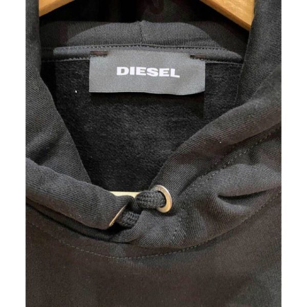 ディーゼル DIESEL パーカー M HC-S-DIVISION FELPA ブラック - メルカリ 